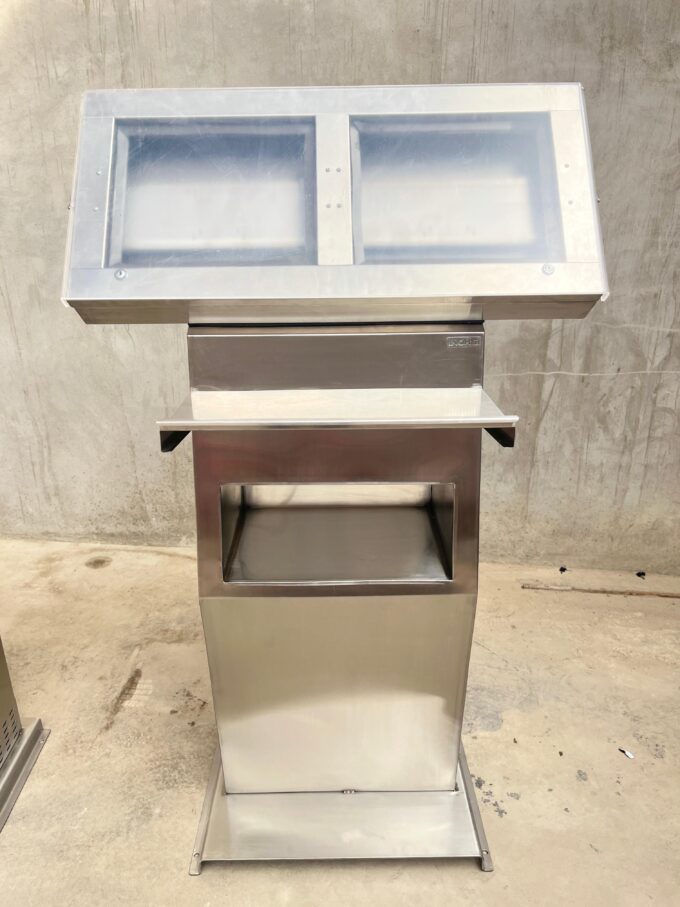 Gabinete Ergonómico Tipo A en Acero Inoxidable para Industria